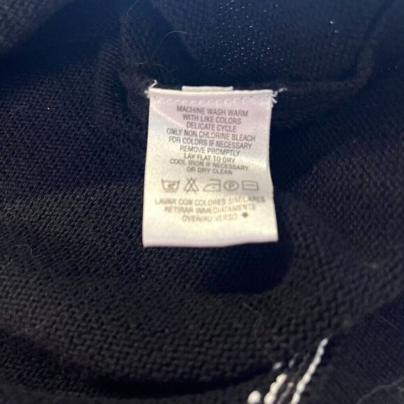 Liz Claiborne Vintage 90s Button Down Sweater Vest Ladies Size M Petite Academia - Picture 5 of 6